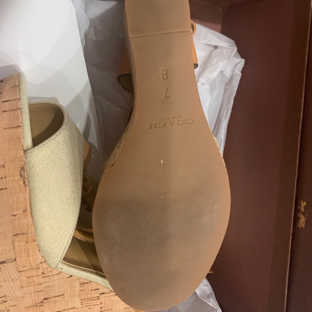 Coach Wedges - Picture 4 of 4